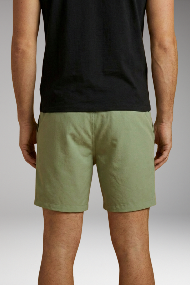 Men’s Swim Shorts with Elastic Waistband and Side Pockets