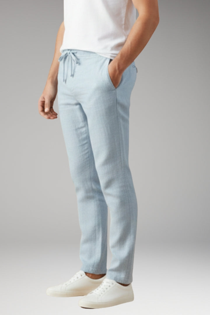 Men’s Trousers with Drawstring Waistband