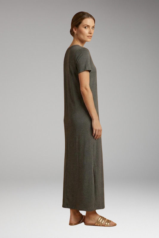 Women's Casual Maxi Dress with Flowing Silhouette