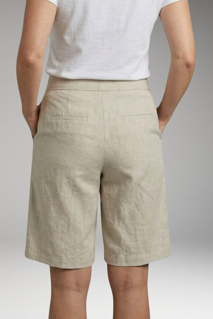 Women’s Shorts with Elastic Waist and Side Pockets